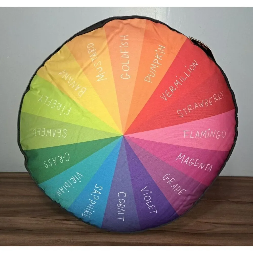 Todd Oldham Pillow Color‎ Wheel Floor Pillow 25